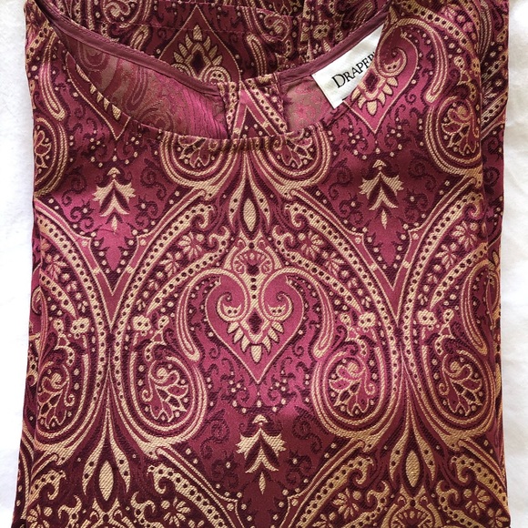 Drapers Studio paisley shell - sleeveless blouse - Picture 2 of 5